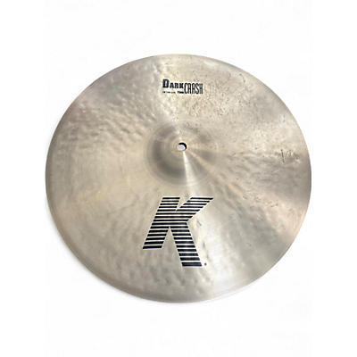 Used Zildjian 16in K Thin Dark Crash Cymbal
