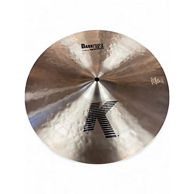 Used Zildjian 16in K Thin Dark Crash Cymbal