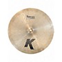 Used Zildjian 16in K Thin Dark Crash Cymbal 36