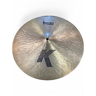 Used Zildjian 16in K Thin Dark Crash Cymbal
