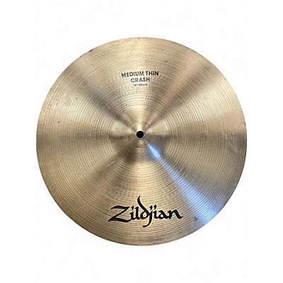 Used Zildjian 16in MEDIUM THIN CRASH Cymbal