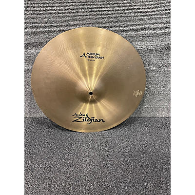 Zildjian Used Zildjian 16in Medium Thin Crash Avedis Cymbal