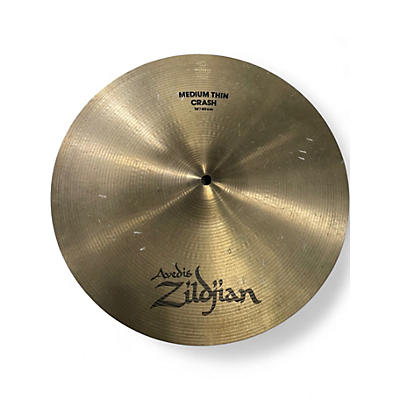 Used Zildjian 16in Medium Thin Crash Cymbal