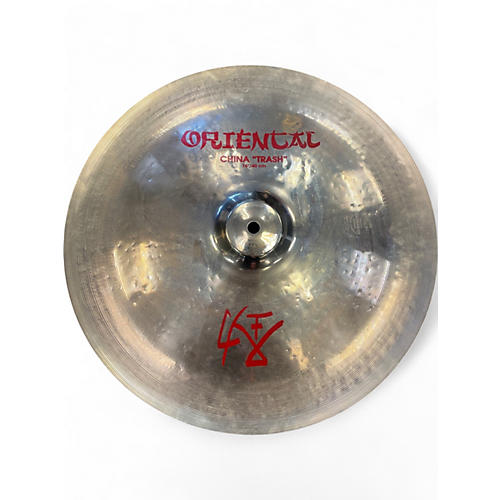 Used Zildjian 16in Oriental China Trash Cymbal 36
