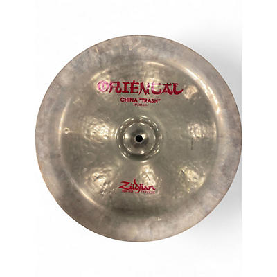 Used Zildjian 16in Oriental China Trash Cymbal