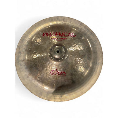 Used Zildjian 16in Oriental China Trash Cymbal