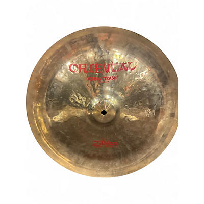 Used Zildjian 16in Oriental China Trash Cymbal