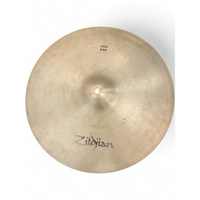 Used Zildjian 16in PING RIDE Cymbal