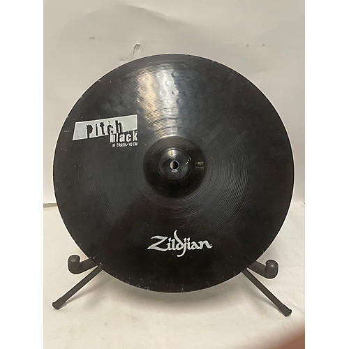 Zildjian Used Zildjian 16in Pitch Black Cymbal 36