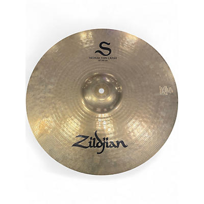 Used Zildjian 16in S Family Medium Thin Crash Cymbal