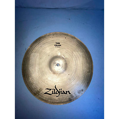 Zildjian Used Zildjian 16in Thin Crash Cymbal