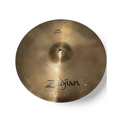 Used Zildjian 16in Thin Crash Cymbal