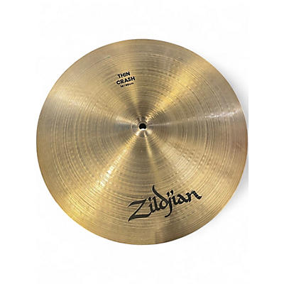 Used Zildjian 16in Thin Crash Cymbal