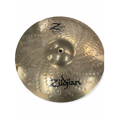 Used Zildjian 16in Z Custom Rock Crash Cymbal