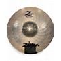 Used Zildjian 16in Z Custom Rock Crash Cymbal 36