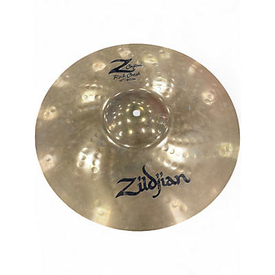 Used Zildjian 16in Z Custom Rock Crash Cymbal