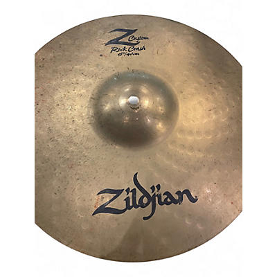 Used Zildjian 16in Z Custom Rock Crash Cymbal