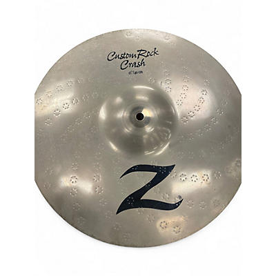 Used Zildjian 16in Z Custom Rock Crash Cymbal