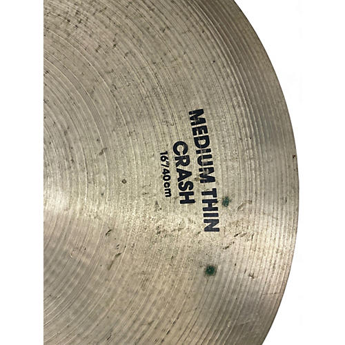 Used Zildjian 16in avedis Cymbal 36