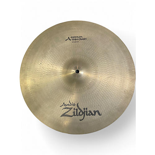 Used Zildjian 16in avedis medium thin crash Cymbal 36