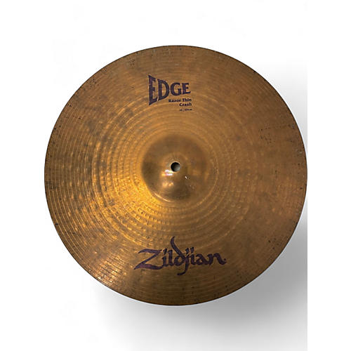 Zildjian Used Zildjian 16in edge razor thin crash Cymbal 36