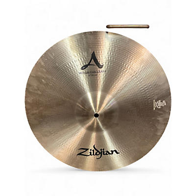 Used Zildjian 17in A CUSTOM MEDIUM THIN CRASH Cymbal