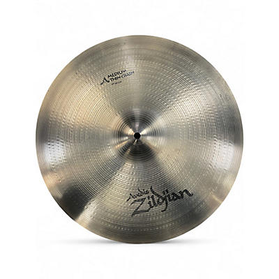 Used Zildjian 17in A CUSTOM MEDIUM THIN CRASH Cymbal