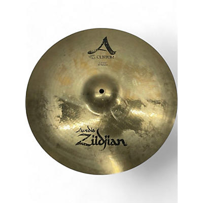 Used Zildjian 17in A Custom Crash Cymbal