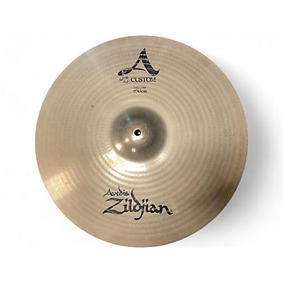 Zildjian Used Zildjian 17in A Custom Crash Cymbal