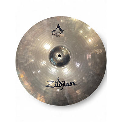 Used Zildjian 17in A Custom Fast Crash Cymbal
