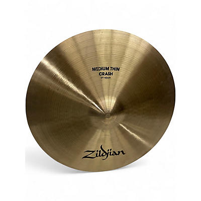 Used Zildjian 17in A Series Medium Thin Crash Cymbal