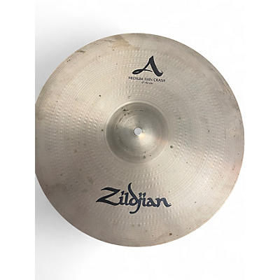 Used Zildjian 17in A Series Medium Thin Crash Cymbal