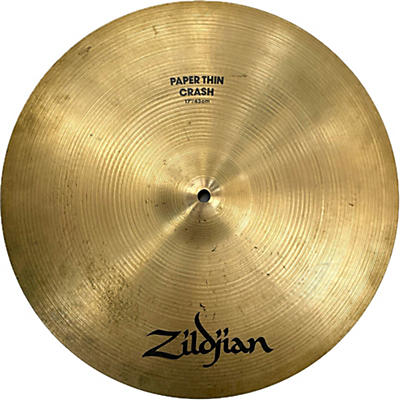 Zildjian Used Zildjian 17in A Series Paper Thin Crash Cymbal