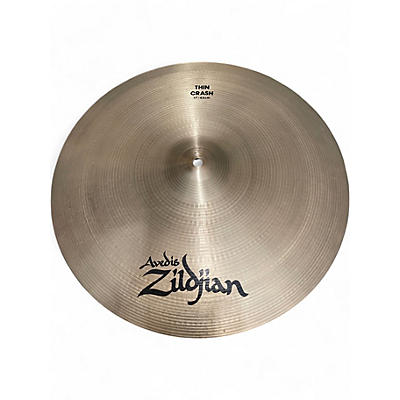 Used Zildjian 17in AVEDIS THIN CRASH Cymbal