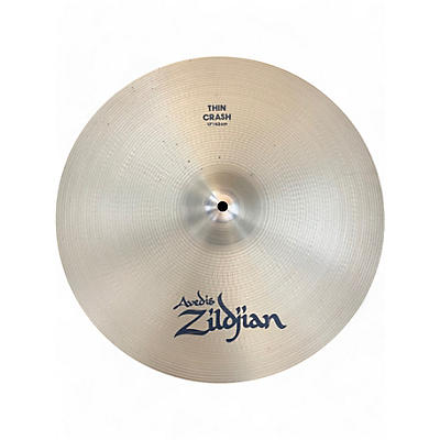 Used Zildjian 17in Avedis Thin Crash Cymbal