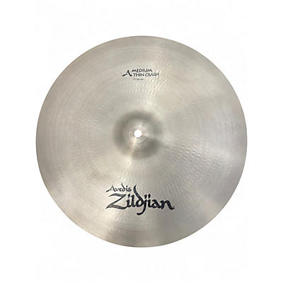 Used Zildjian 17in Avedis medium thin crash Cymbal