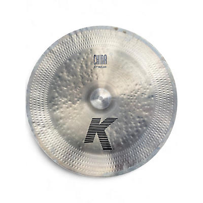 Used Zildjian 17in K China Cymbal