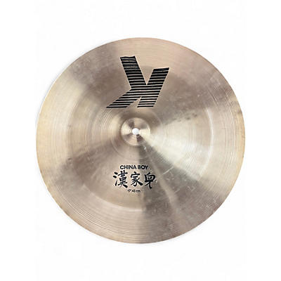 Used Zildjian 17in K China Cymbal