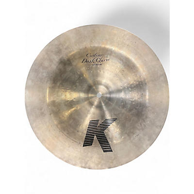Used Zildjian 17in K Custom Dark China Cymbal