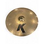 Used Zildjian 17in K Custom Fast Crash Cymbal 37