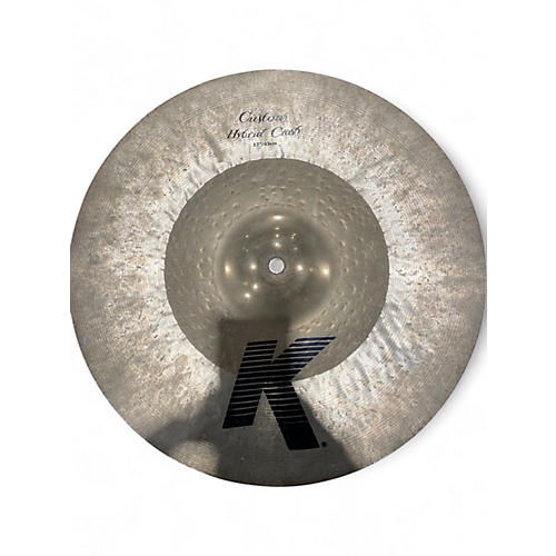 Used Zildjian 17in K Custom Hybrid Crash Cymbal 37