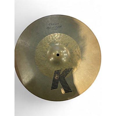 Used Zildjian 17in K Custom Hybrid Crash Cymbal