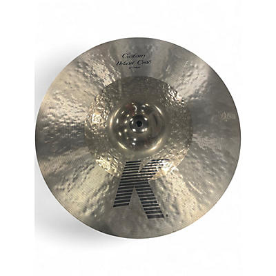 Used Zildjian 17in K Custom Hybrid Crash Cymbal