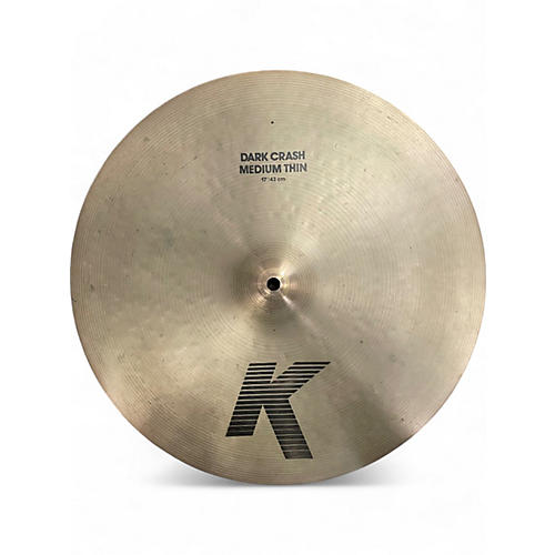 Used Zildjian 17in K Medium Dark Thin Crash Cymbal 37