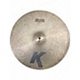 Used Zildjian 17in K Medium Dark Thin Crash Cymbal 37