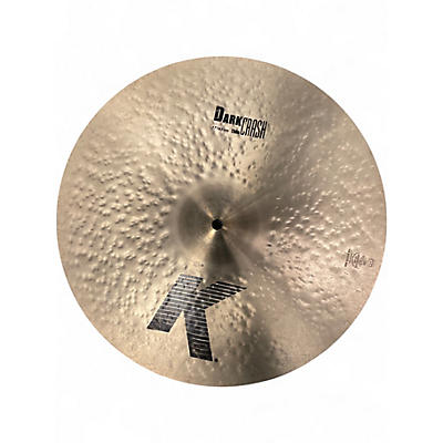 Used Zildjian 17in K Medium Dark Thin Crash Cymbal