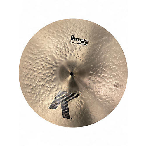 Used Zildjian 17in K Medium Dark Thin Crash Cymbal 37