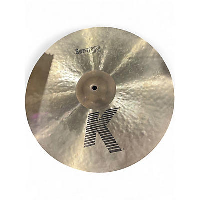 Used Zildjian 17in K Sweet Crash Cymbal