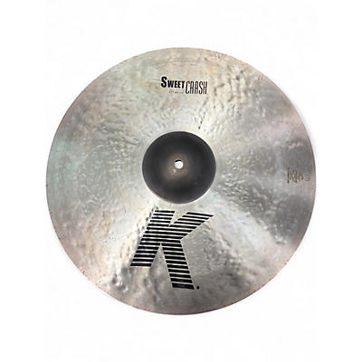 Used Zildjian 17in K Sweet Crash Cymbal
