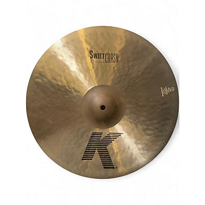 Used Zildjian 17in K Sweet Crash Cymbal
